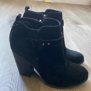 Black a ankle booties